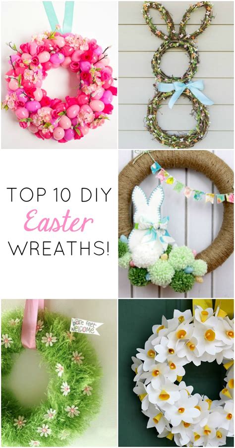 10 Gorgeous DIY Easter Wreaths | Design Improvised