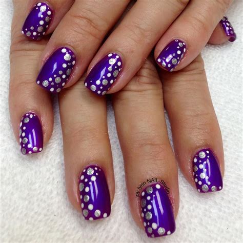 Purple & White Nail Designs For Summer 2023 – The FSHN