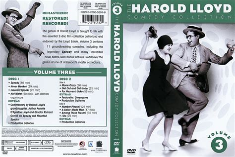 The Harold Lloyd Comedy Collection Volume 3 - TV DVD Scanned Covers - The Harold Lloyd Comedy ...