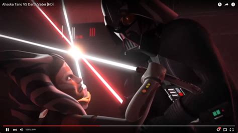 Ahsoka Vs. Darth Vader (With Flashbacks) | Epic Geekdom