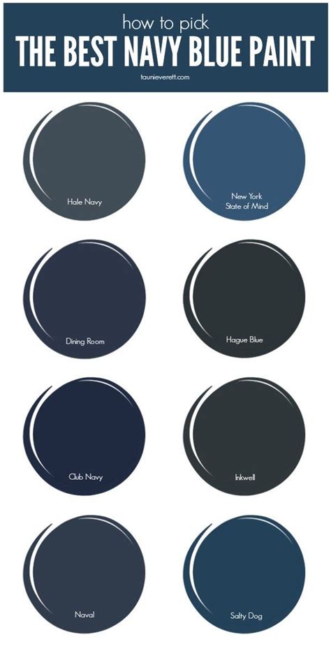 The Best Navy Blue Paint for Your Home | Tauni Everett in 2023 | Dining room blue, Blue accent ...