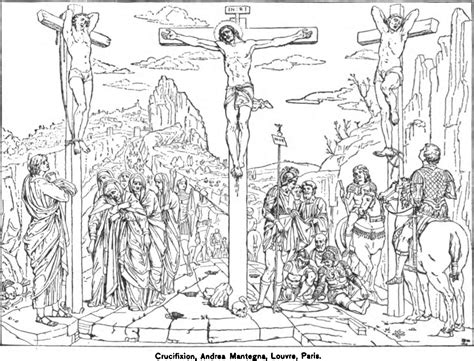 Jesus Crucifixion Coloring Pages at GetColorings.com | Free printable colorings pages to print ...