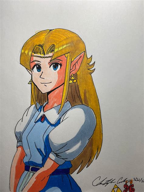 Zelda (A link to the past) by thelinkleonxkennedy2 on DeviantArt