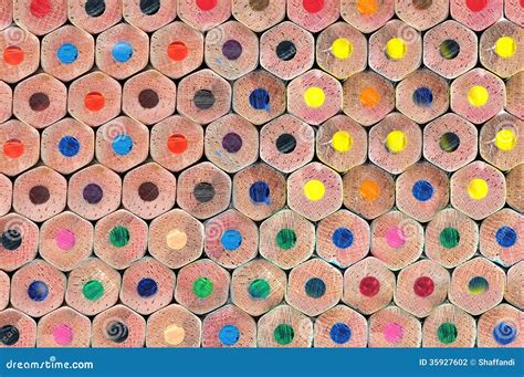 Texture of colored pencils stock photo. Image of education - 35927602