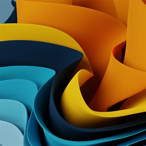 Abstract background Wallpaper 4K, 3D Render, Colorful abstract