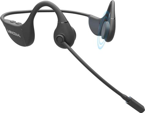 Bone Conduction Headphones With Mic, MONODEAL Bluetooth