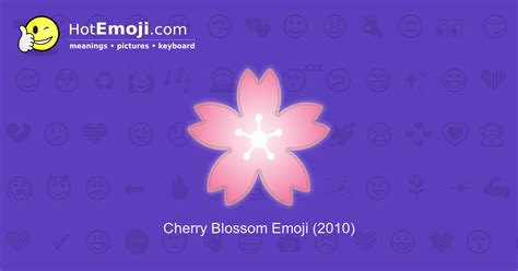 Purple Flower Emoji Copy Paste | Best Flower Site