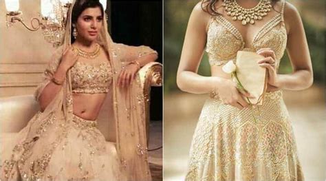 Samantha Ruth Prabhu shares a glimpse of her wedding attire | Bollywood News - The Indian Express