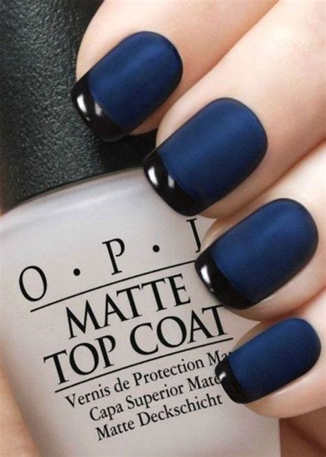 Matte Navy Blue Nails Pictures, Photos, and Images for Facebook, Tumblr, Pinterest, and Twitter