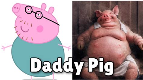 Funny Peppa Pig Characters in Real Life | REALife - YouTube