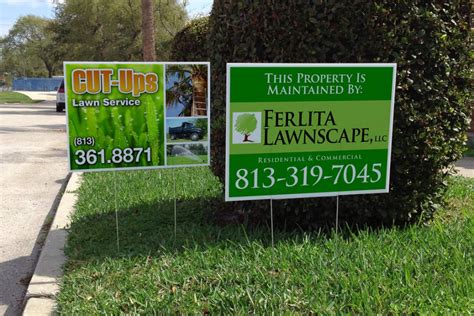 Custom-Printed Outdoor Yard Signs | Outdoor Lawn Signs