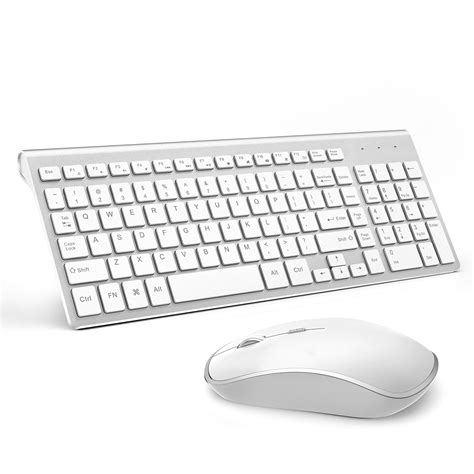 Wireless Keyboard and Mouse Combo (White) | yrGear Australia