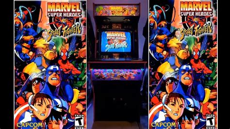 Marvel Super Heroes Vs Street Fighter Arcade Machine & Gameplay - YouTube