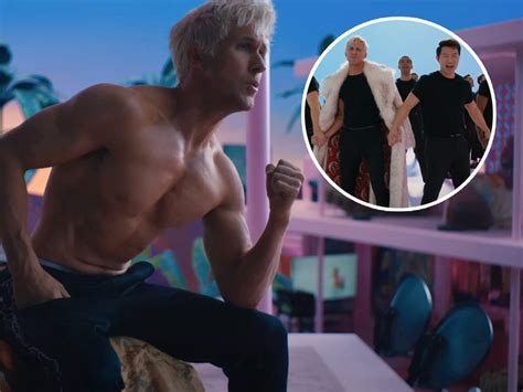 Shirtless Ryan Gosling Sings Just Ken Power Ballad In New Barbie Music Video