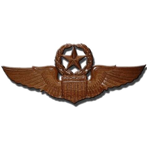 USAF Master Pilot Wings Insignia Plaque – American Plaque Company – Military Plaques, emblems ...