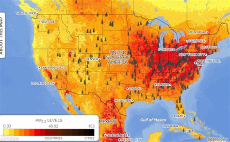 This Incredibly Detailed Map Shows Global Air Pollution Down to the Neighborhood Level - Bloomberg