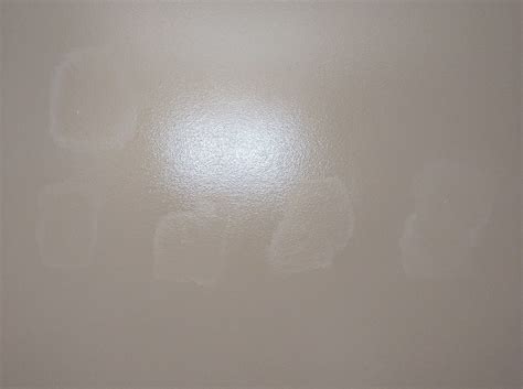 painting - How can I make these semi-gloss paint patches blend with the wall? - Home Improvement ...