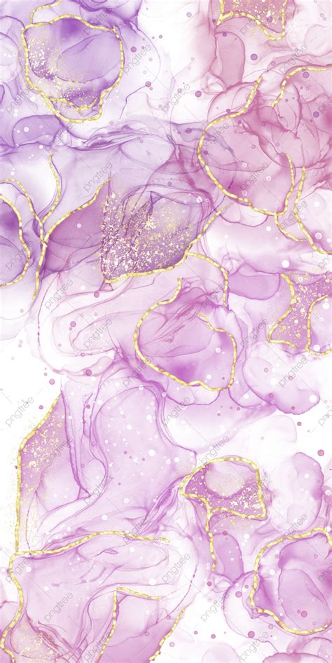 Pink Purple Marble With Gold Sparkle Background Wallpaper Image For Free Download - Pngtree