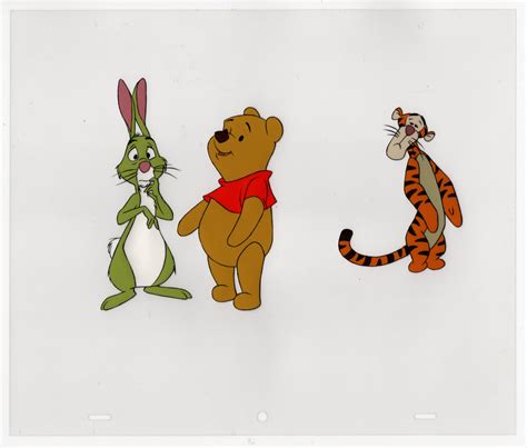 Winnie the Pooh and a Day for Eeyore Production Cel - ID: maywinnie20012 | Van Eaton Galleries