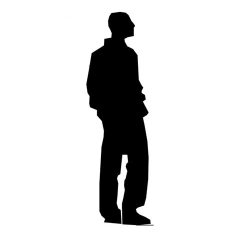 Silhouette Young Man Free Stock Photo - Public Domain Pictures