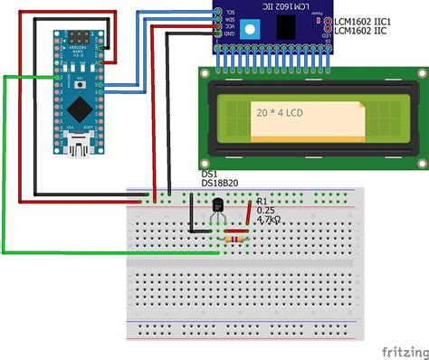 Display address of a DS18B20 on LCD display - Programming Questions - Arduino Forum