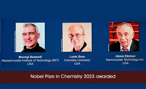 Nobel Prize in Chemistry 2023 awarded | Sakshi Education