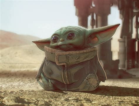 Baby Yoda Art Mandalorian Wallpaper, HD TV Series 4K Wallpapers, Images, Photos and Background