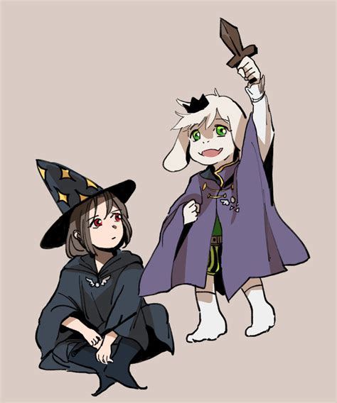 chara and asriel by Ashenjay on DeviantArt