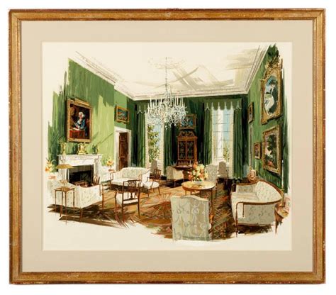 The White House Green Room – All Artifacts – The John F. Kennedy Presidential Library & Museum