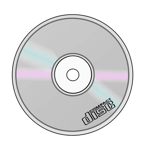 Free Clipart: Compact Disc | nicubunu