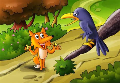 Fox And Crow Story In English - Bedtimeshortstories