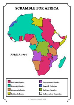 Imperialism In Africa Map