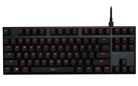 Kingston HX-KB4RD1-US HyperX Alloy FPS Pro Cherry MX Red LED Mechanical Gaming Keyboard - Wootware