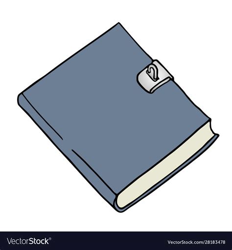 Notebook draw Royalty Free Vector Image - VectorStock