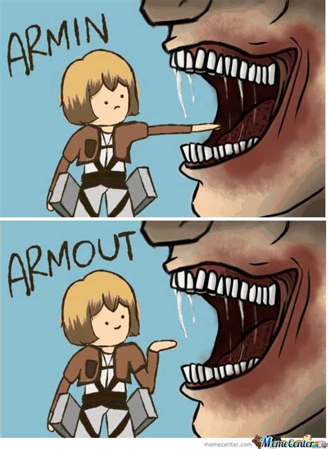 Attack On Titan: Armin | Meme center, Armin and Meme