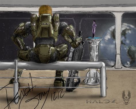 Master Chief and Cortana by PenclGuy on DeviantArt