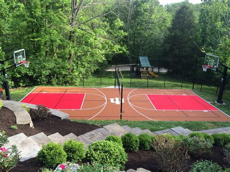 35 Amazing Small Backyard Basketball Court - Home, Family, Style and Art Ideas