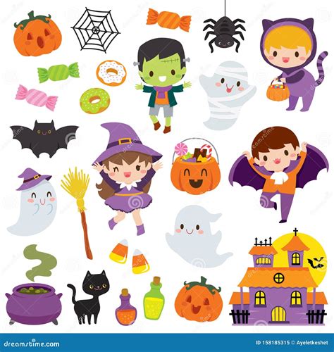 Halloween Cartoon Vector | CartoonDealer.com #5791595