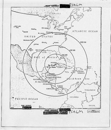 Map of Missile Range in Cuba • Cuban Missile CrisisCuban Missile Crisis