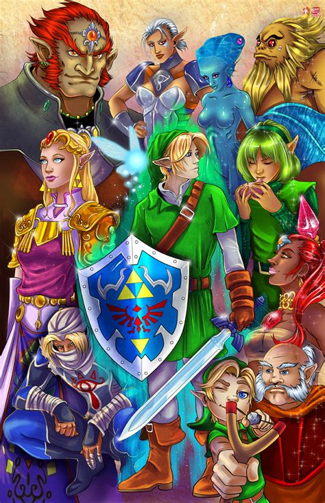 Legend of Zelda Ocarina of Time by WiL-Woods on DeviantArt