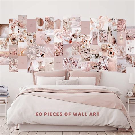 Wall Collage Kit Aesthetic Pictures, Pink Room Decor for Teen Girls, VSCO Posters for Bedroom ...