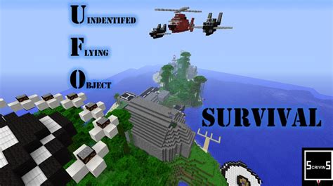 UFO Survival - Survival Games: Arena Contest Minecraft Map