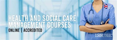 Health and Social Care Courses – Online | LSBR, UK