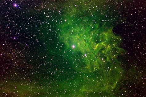 astronomy, stars, galaxies, science, green | Green galaxy, Nebula, Universe