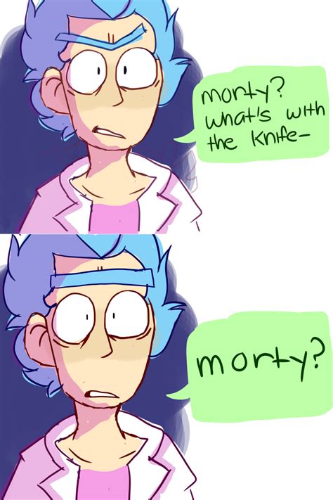 Morty? - Rick and Morty Comic by AzraelisticAzzy on DeviantArt