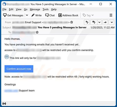 Important: You Have 19 Pending Incoming Email(s) Scam - Removal and recovery steps (updated)