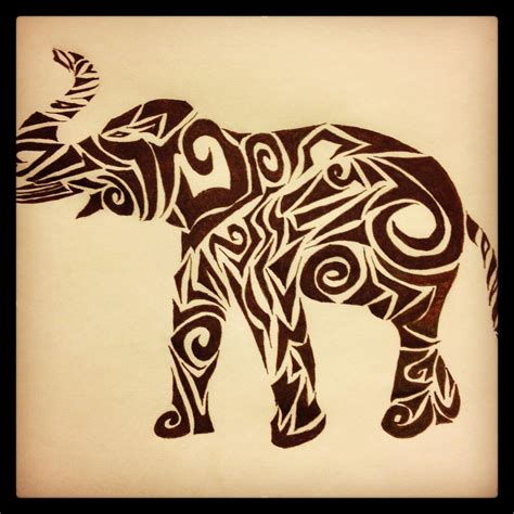 Tribal Elephant by blairwitch132000 on DeviantArt