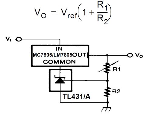 Explaining Programmable Shunt Regulator TL431, Datasheet, Application Circuits | Circuit Diagram ...