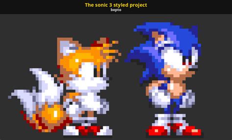 The sonic 3 styled project [Sonic 3 A.I.R.] [Concepts]