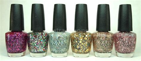 OPI Nail Polish Lacquer Spotlight on Glitter Collection VARIETY 2014 G35 to G40 | eBay